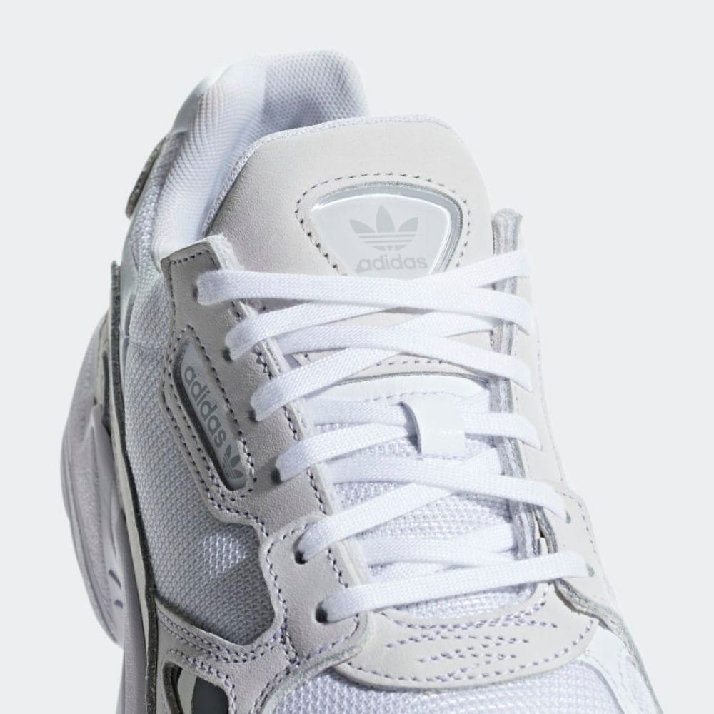 Adidas Falcon Women’s Triple White Multi Sz - Picture 8 of 8